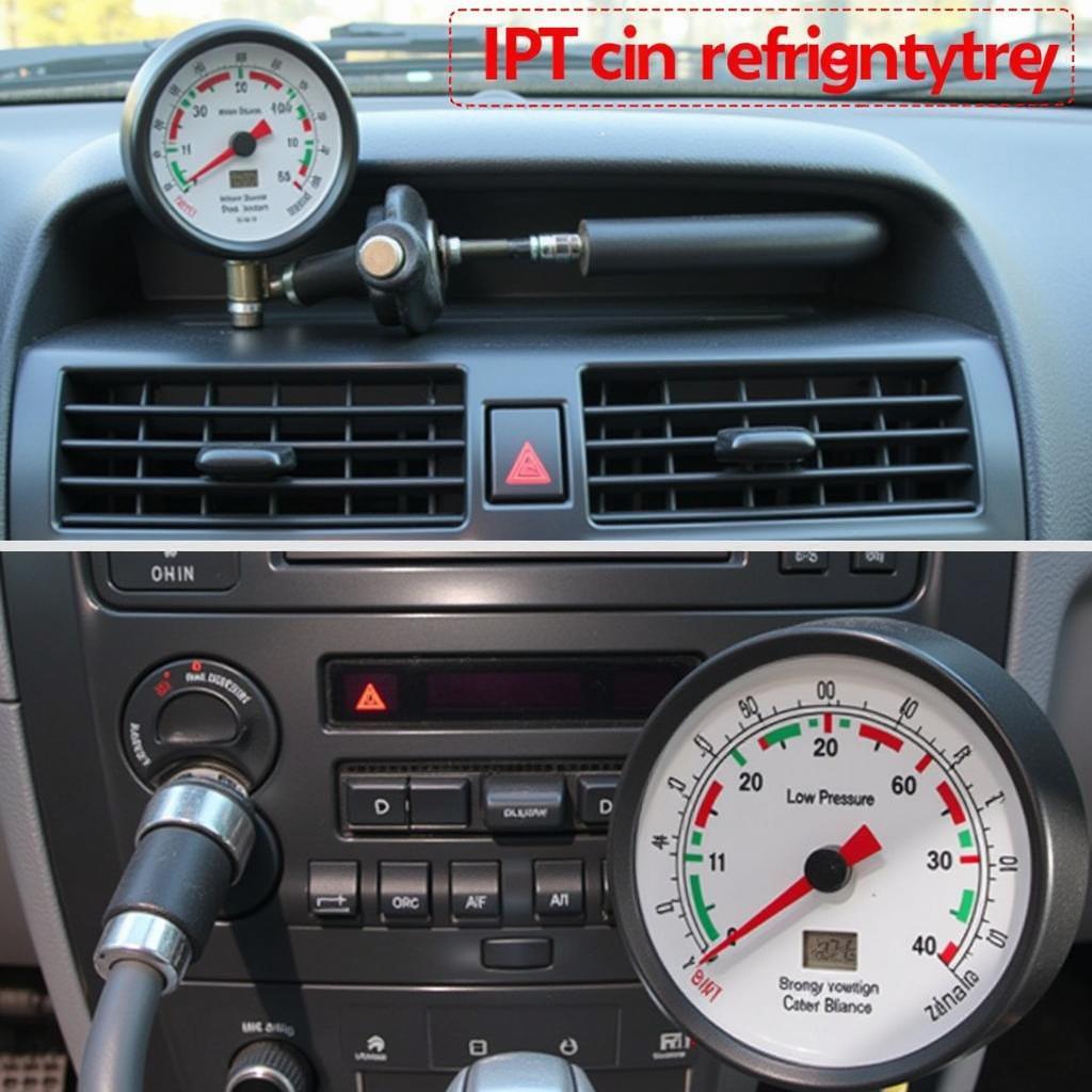 Car AC with Low Refrigerant