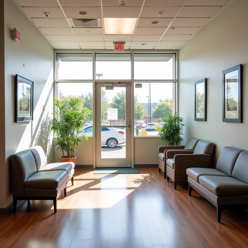 Comfortable Waiting Room at a Lubbock Urgent Care