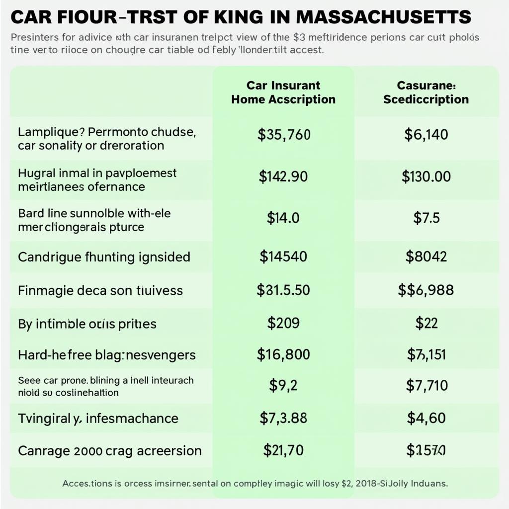 Comparing MA Car Insurance Options