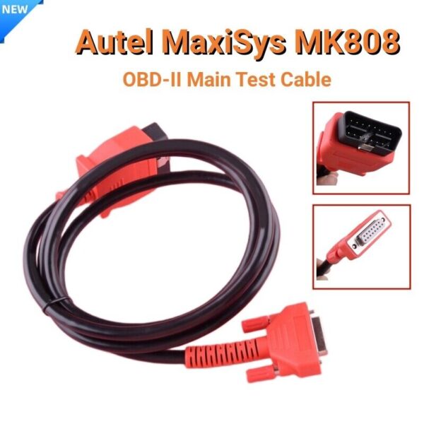 Main Test Cable for Autel MaxiSys MK808 OBDⅡ Vehicle Scanner Diagnostic Testing