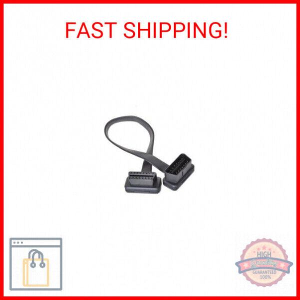 MasTrack OBD2 Scanner - OBD 2 Flat Ribbon Extension Cable 16 Pin Male to Female - Image 2