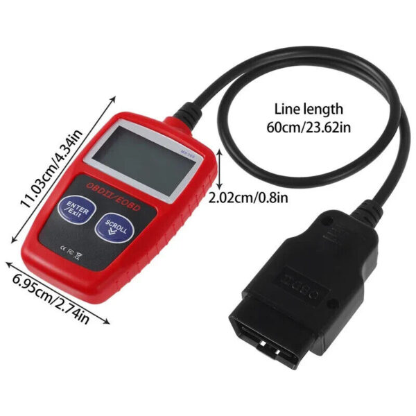 MaxiScan MS309 OBD2 Car Engine Code Reader Auto Diagnostic Scanner Tool - Image 4