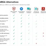 MBSA Alternatives Comparison Table