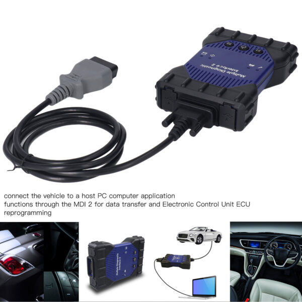 MDI2 Multiple Diagnostic Interface USB 2.0 OBD2 Scanner Diagnostic Tool For DLC - Image 6