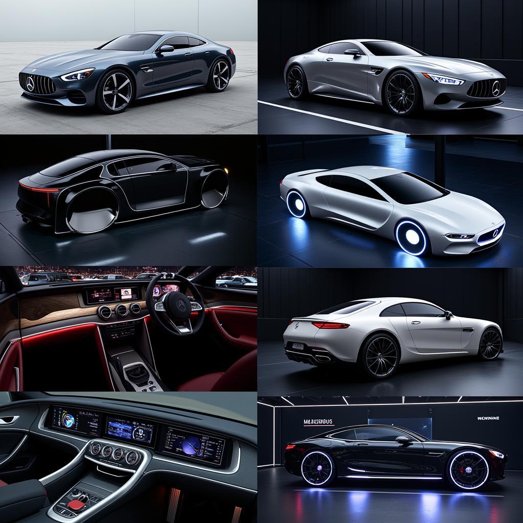 Mercedes-Benz Concept Car design and technology highlighting innovative features and futuristic aesthetics.