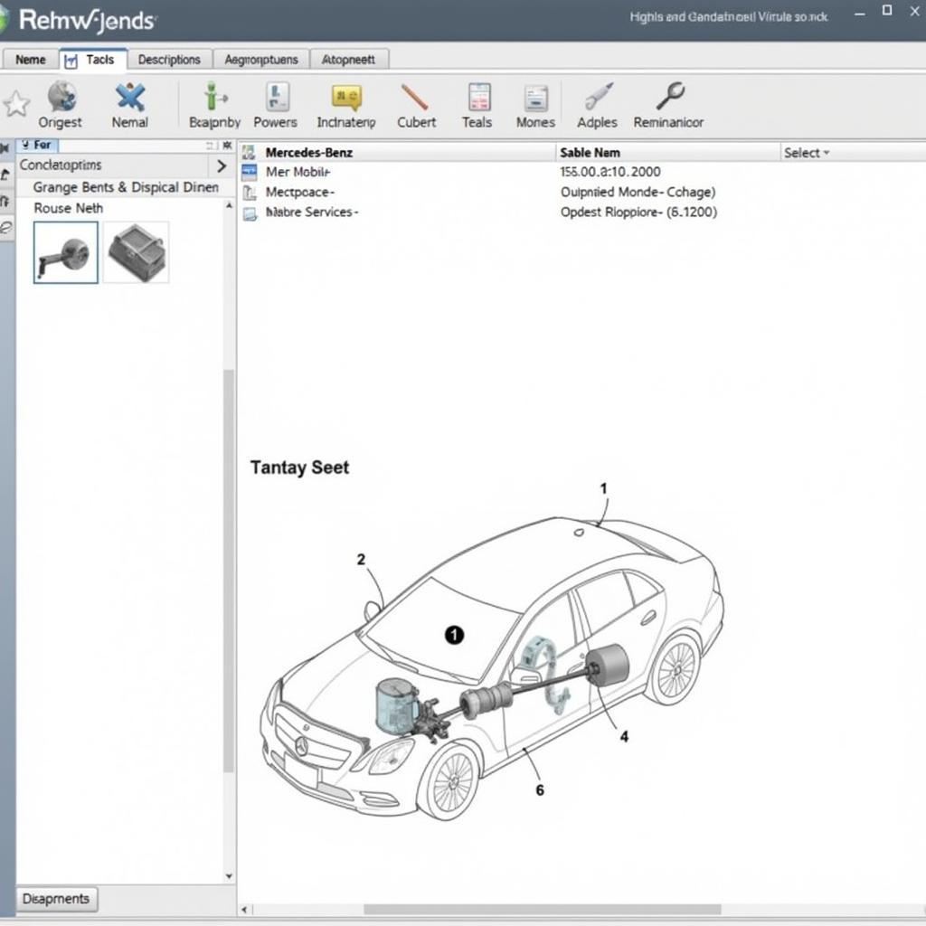 Mercedes-Benz EPC Interface