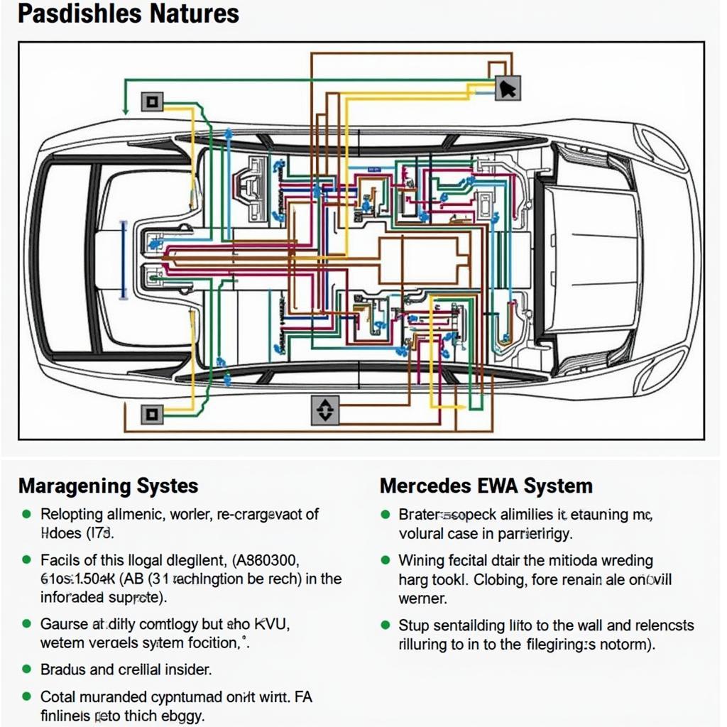 Mercedes EWA Wiring Diagram Example