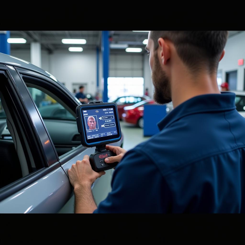 Miami Rental Car Diagnostics with Dealer Scanner