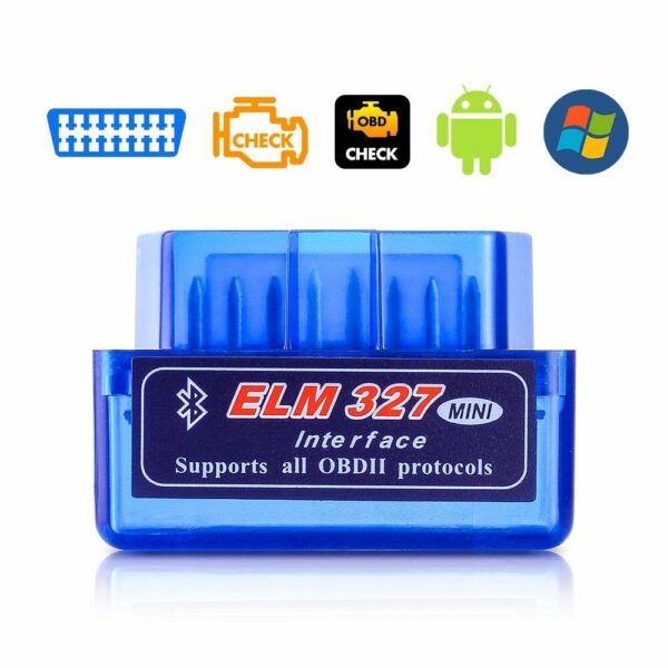 mini Bluetooth ELM327 Android Car Scanner OBD2 Auto Diagnostic Scanner - Image 2