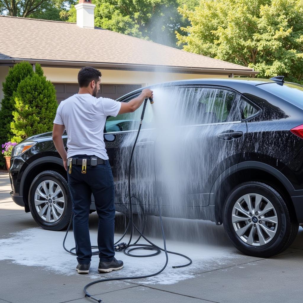 Mobile Brushless Car Wash Service