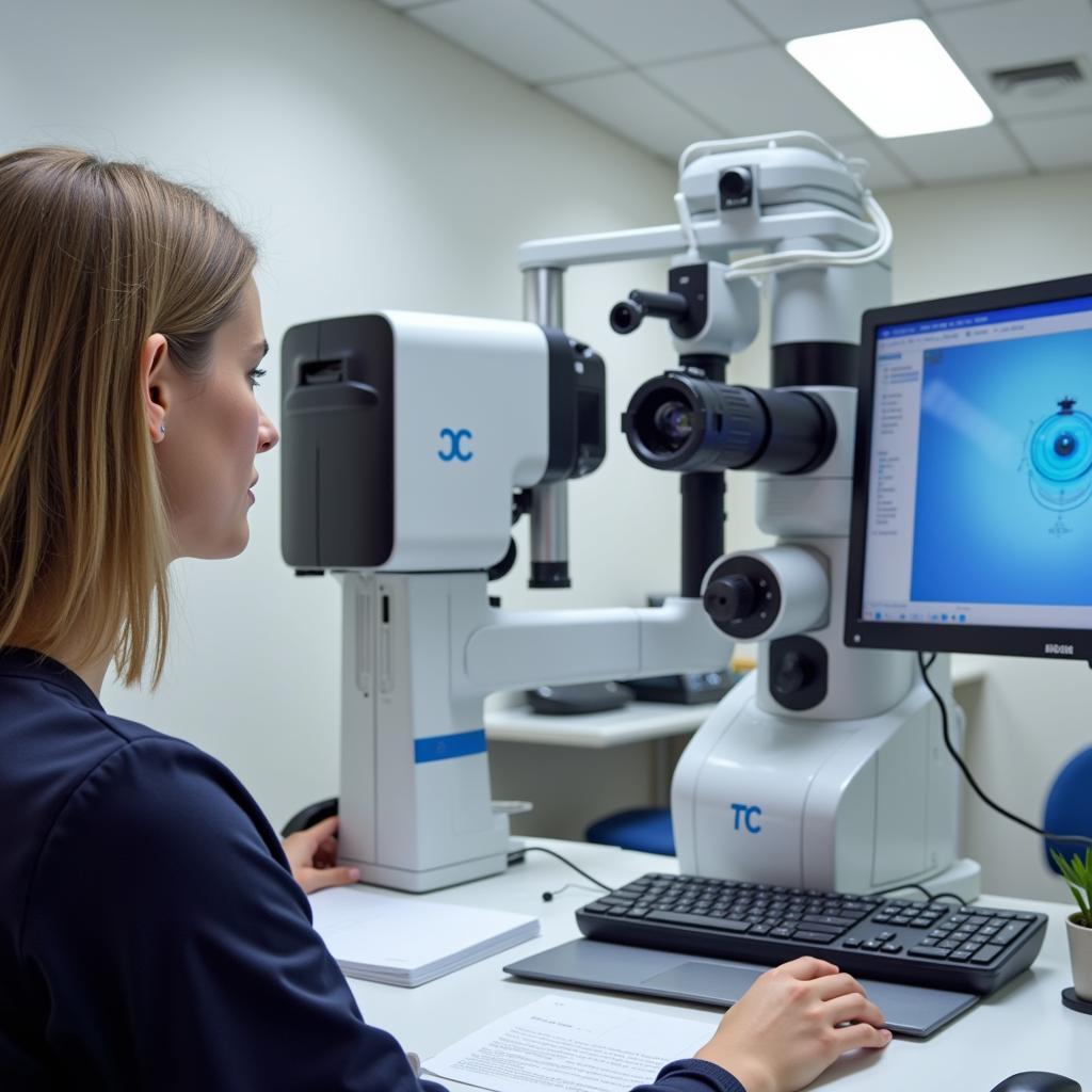 Modern Eye Care Center Equipment