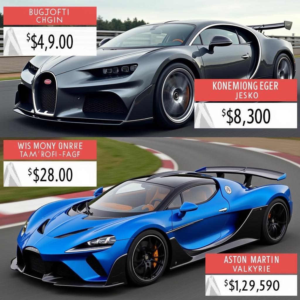 Modern Hypercars and Their Price Tags