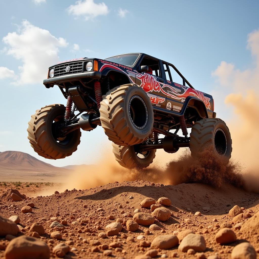 Monster Truck RC Car Off-Road Action