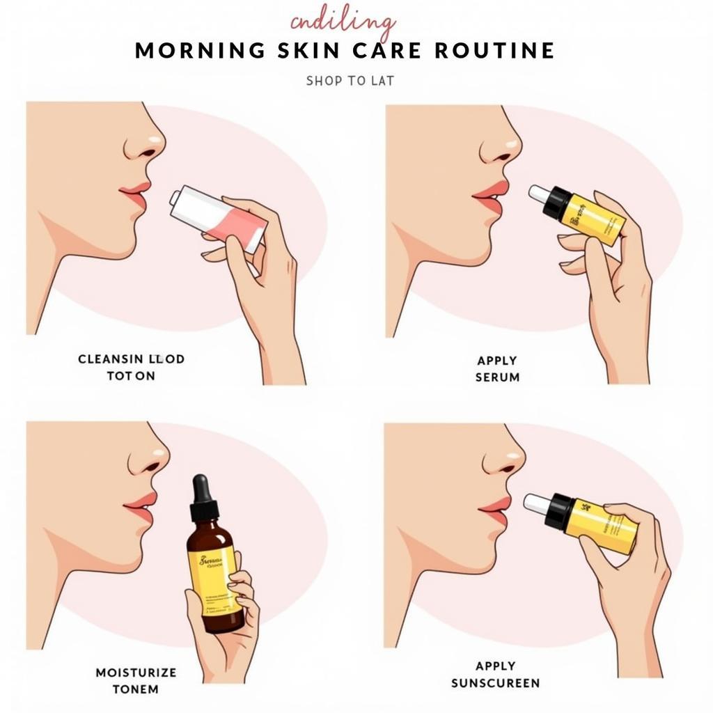 Morning Skin Care Routine Steps