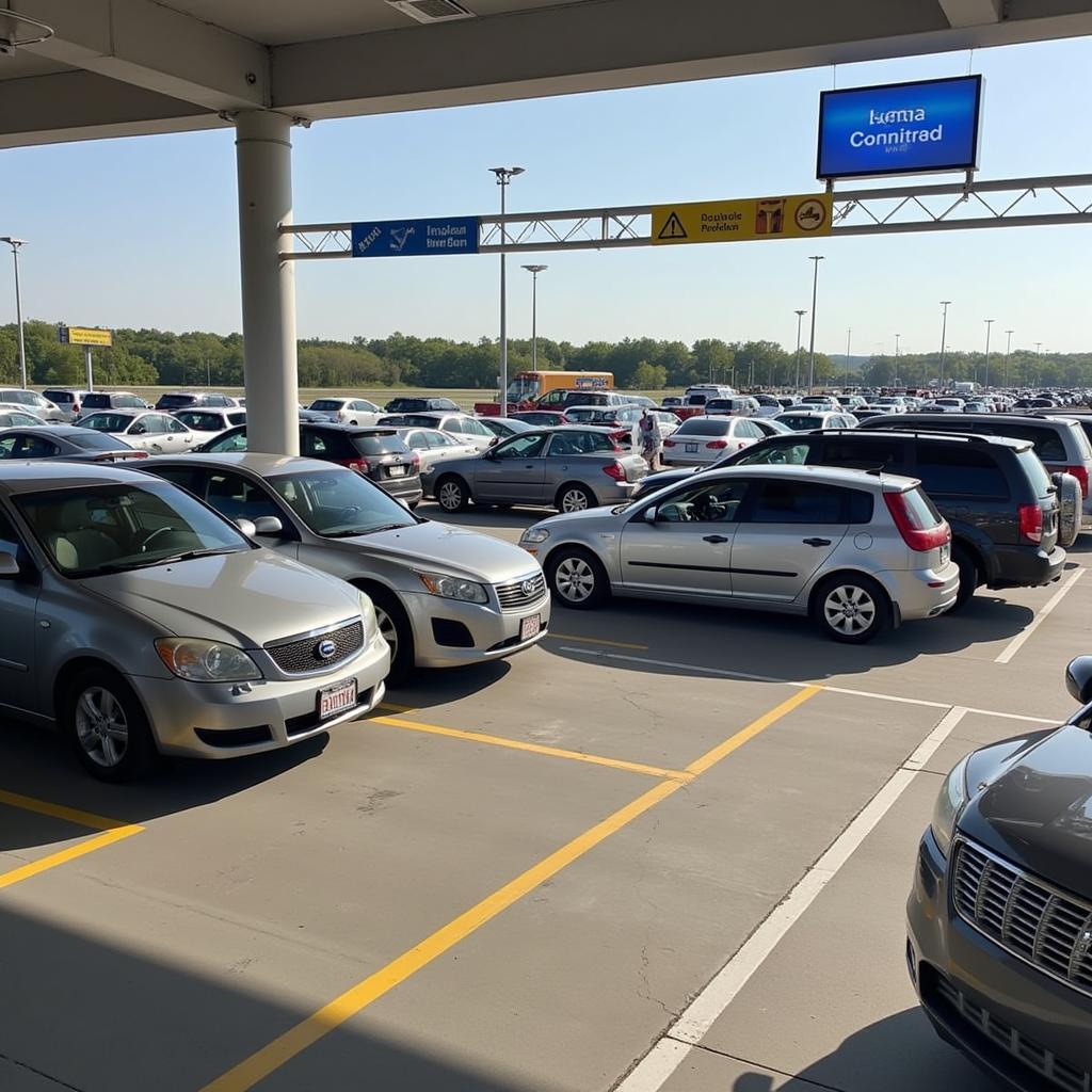 MSP Airport Car Rental Pickup