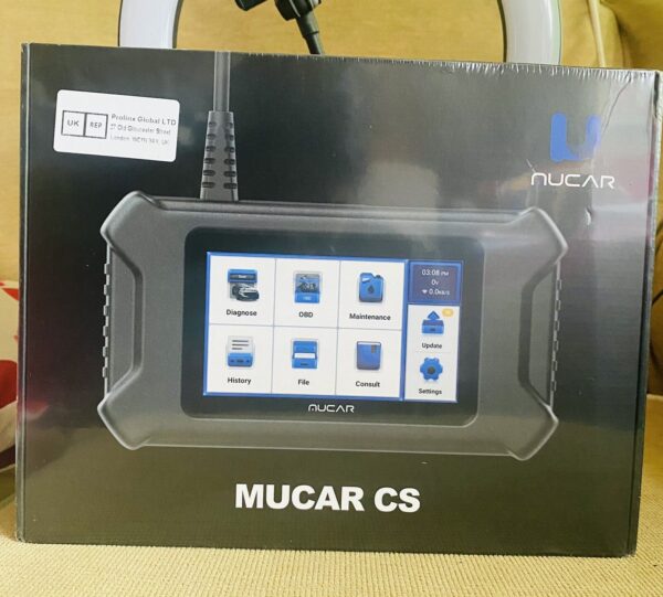 Mucar CS90 Full OBD2 Engine Diagnostic Scanner Tool, SAS 28 Reset Lifetime Servi - Image 4