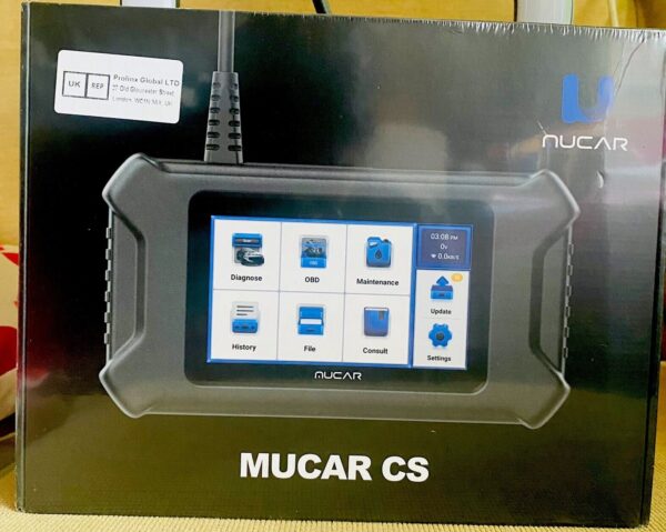 Mucar CS90 Full OBD2 Engine Diagnostic Scanner Tool, SAS 28 Reset Lifetime Servi - Image 2