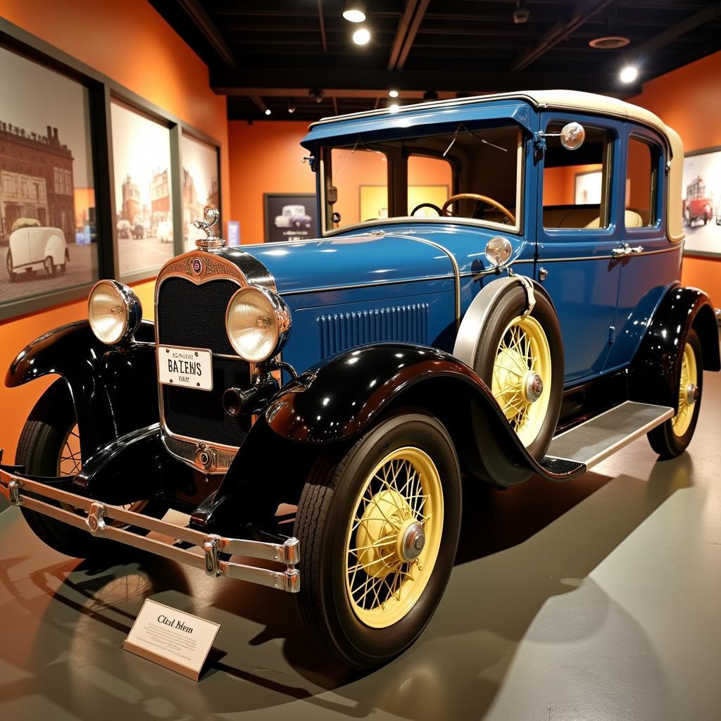 Nashville Historic Car Museum Exhibit