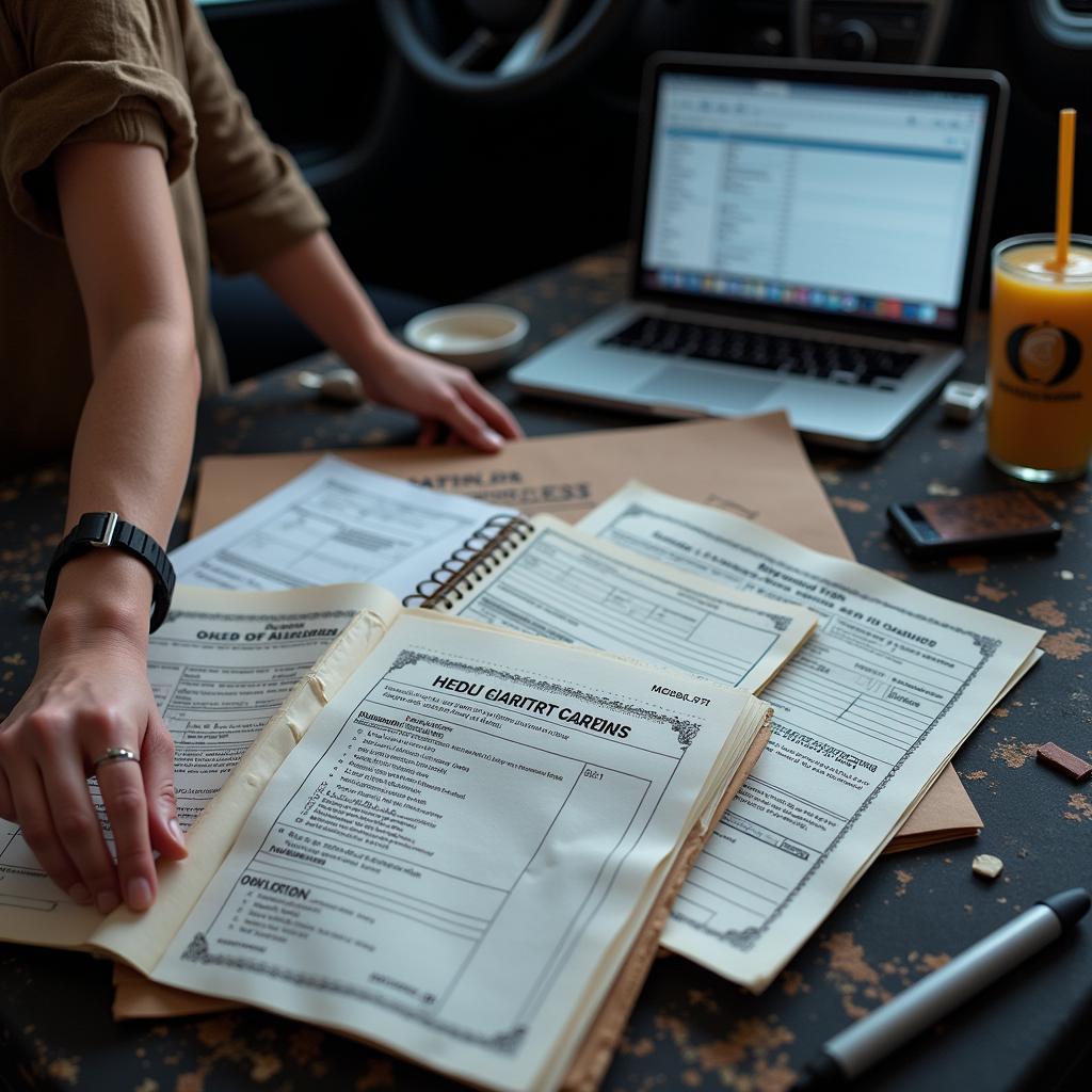 Navigating Legal Paperwork During a Car Flip