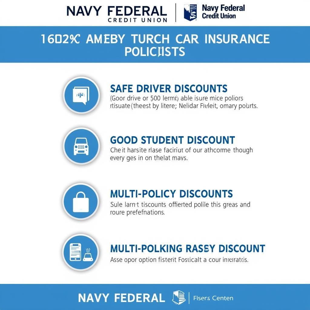 Available Discounts on Navy Federal Car Insurance