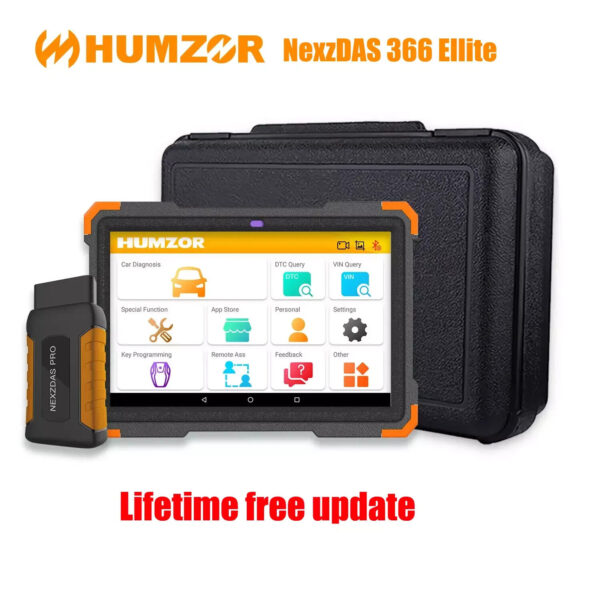 ND366 Elite NEW OBD2 Scanner Automotriz Bluetooth Full System Diagnostic Tool - Image 2