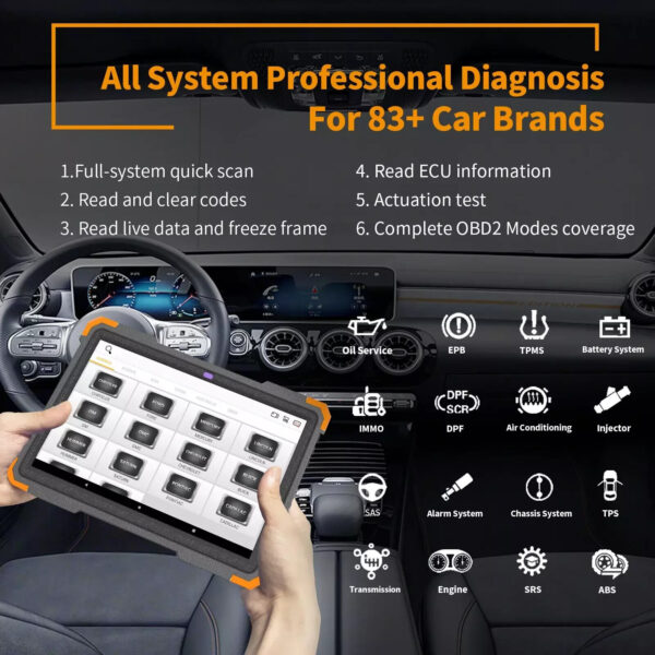 ND366 Elite NEW OBD2 Scanner Automotriz Bluetooth Full System Diagnostic Tool - Image 6