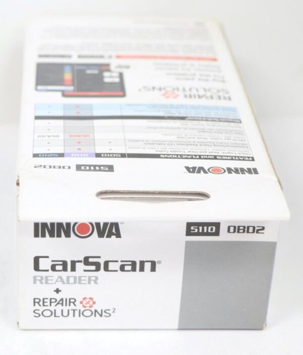 NEW- Innova 5110 OBD2 CarScan Reader & Repair Solutions 2 Code Reader Scanner - Image 5