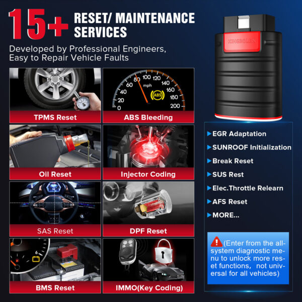 New KINGBOLEN Ediag Bidirectional OBD2 Scanner Car Diagnostic Tool as Thinkdiag - Image 6