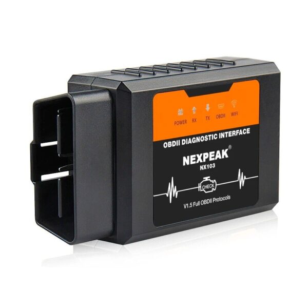 NEXPEAK NX103 ELM327 V1.5 WIFI OBD2 Scanner Car Diagnostic Tool Pic18f25k80 ObdI - Image 2