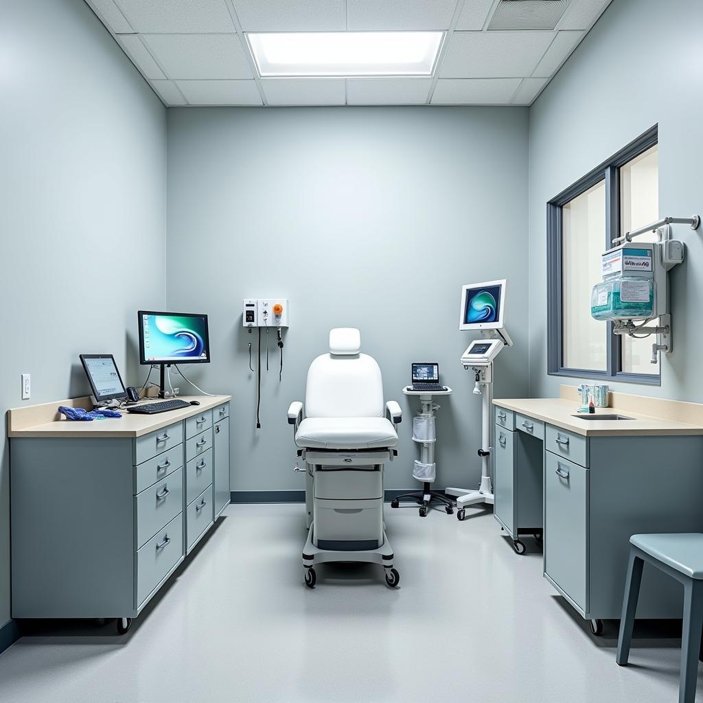 Well-equipped examination room at Northwell GoHealth Urgent Care