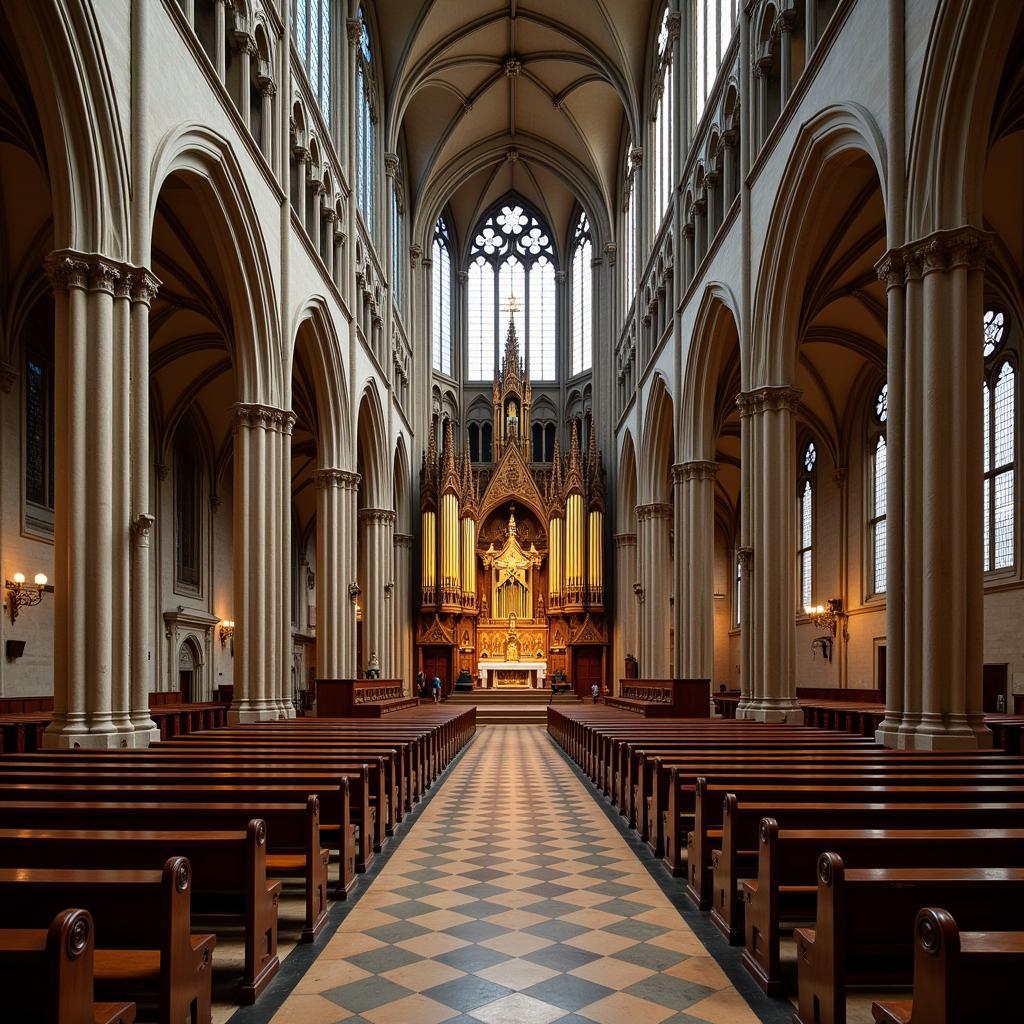 Notre Dame Altar in Context