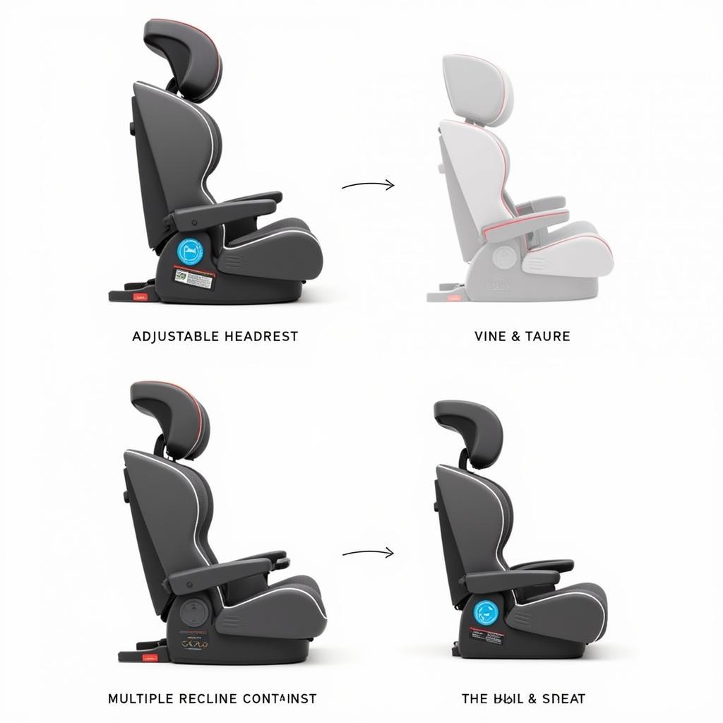 Nuna AACE Booster Car Seat: Key Features like Adjustable Headrest and Recline Positions