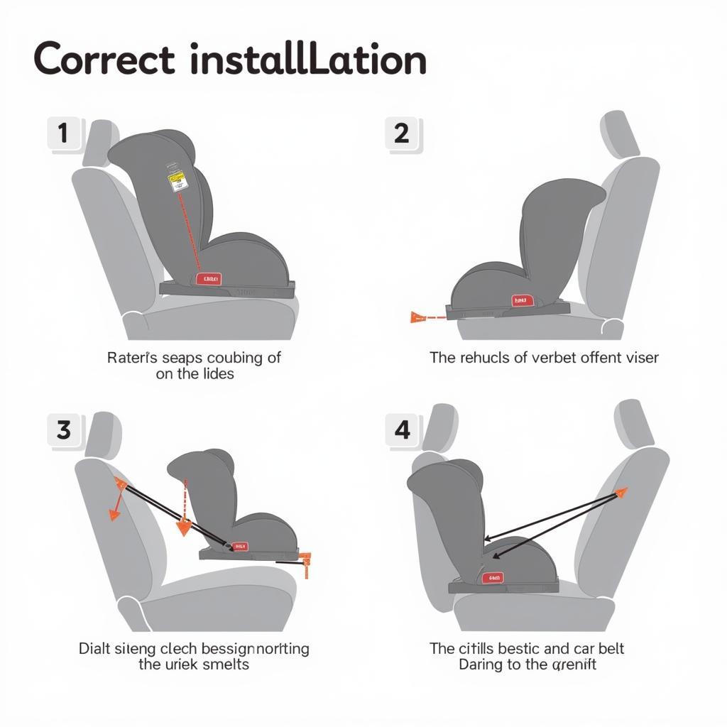 Nuna AACE Booster Car Seat Installation using LATCH and Seatbelt