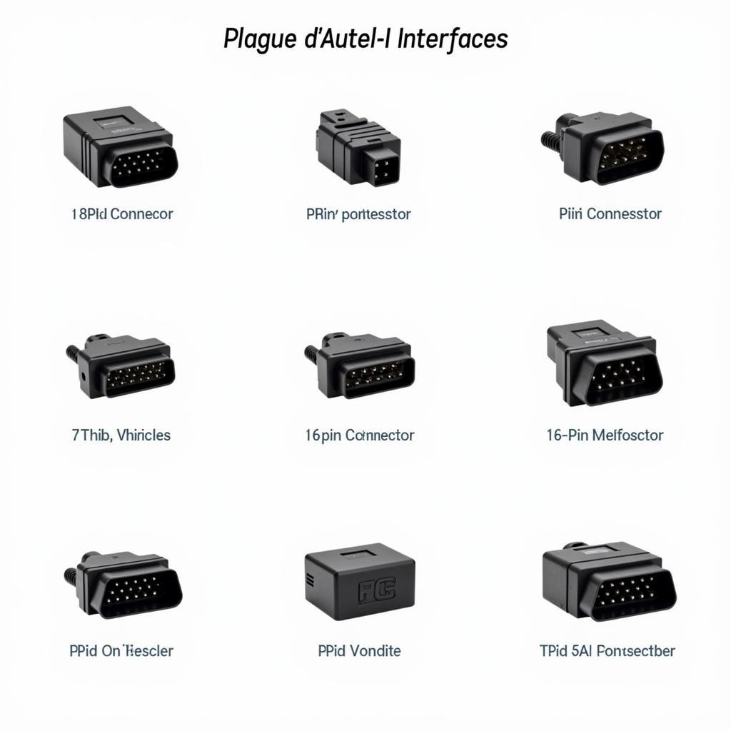 Various OBD-II Connector Types