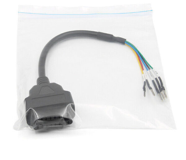 OBD OBD2 16 Pin Male to Female Connector Adapter Cable Diagnostic Scanner Plug - Image 3