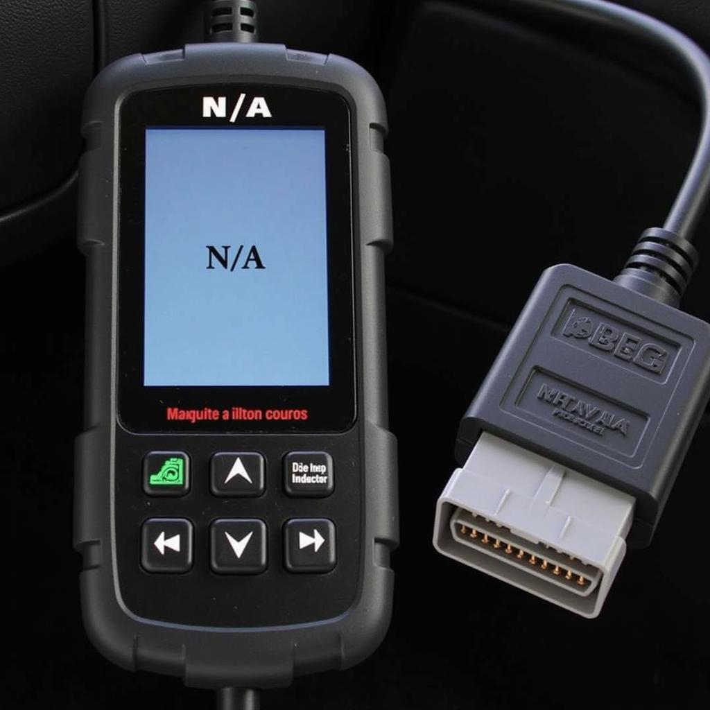 OBD Scan Tool Displaying "N/A" Code