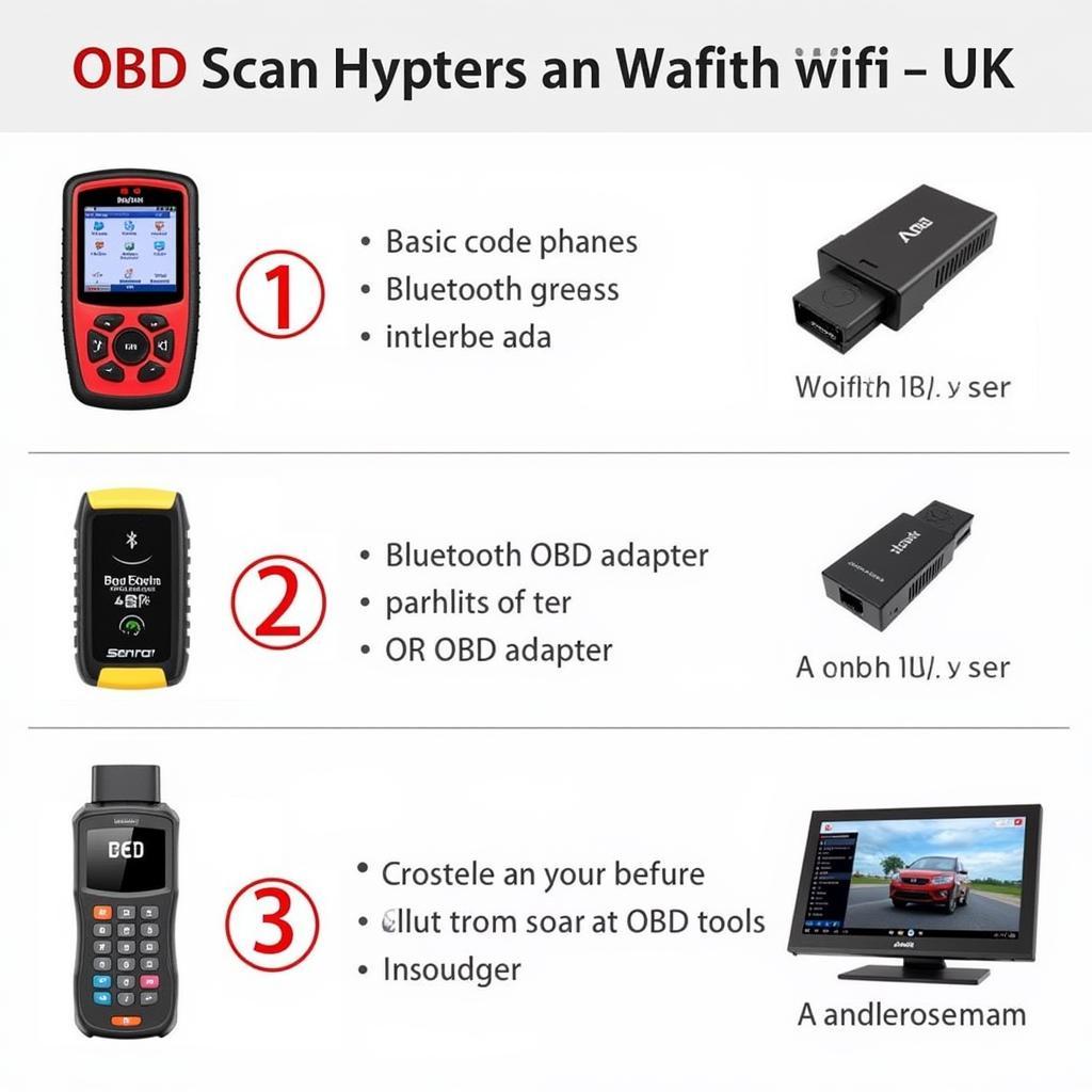 Different Types of OBD Scan Tools Available in the UK