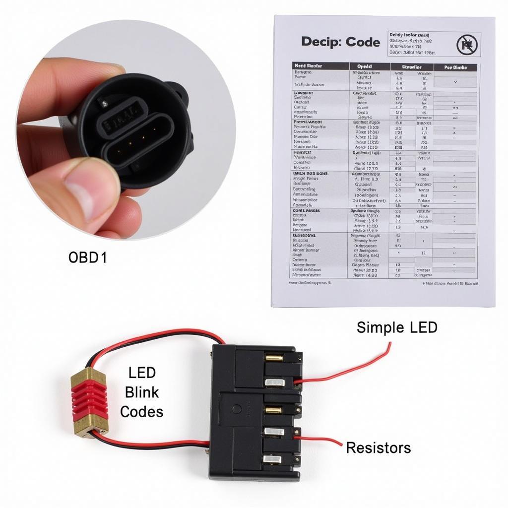 OBD1 DIY Diagnostic Setup