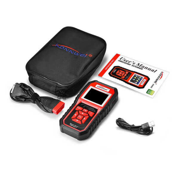 OBD2 Automotive Code Scanner Car Diagnostic Tool Multilingual KONNWEI KW850 - Image 3