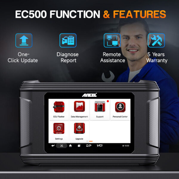 OBD2 Car Scanner ECM E-CU Clone Tool Reset Initialization Read Write EEPROM - Image 5