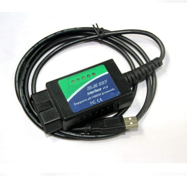 OBD2 Diagnostic Scanner ELM327 V1.4 USB + PIC18F25K80 Chip - Windows Compatible - Image 2