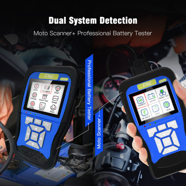 OBD2 Motorcycle Diagnostic Scanner Code Reader For SUZUKI YAMAHA KAWASAKI Etc. - Image 6