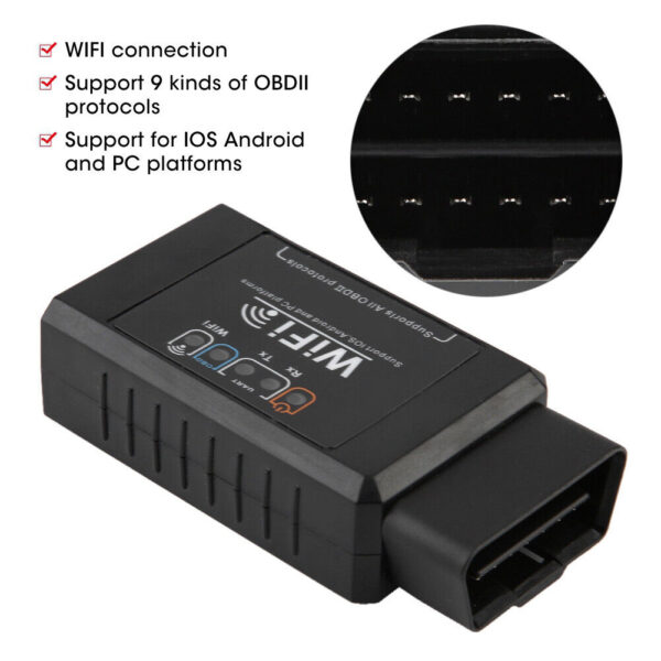 OBD2 OBDII CAN BUS WIFI Car Diagnostic Tool Quick Detection Auto Scanner Reader - Image 5