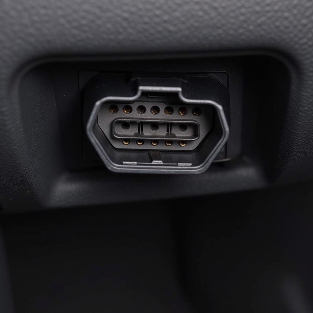 OBD2 port location in a car