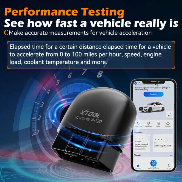 OBD2 Scanner Bluetooth, Full Obd 2 Function Car Diagnostic Scan Tools Read/Clear - Image 5