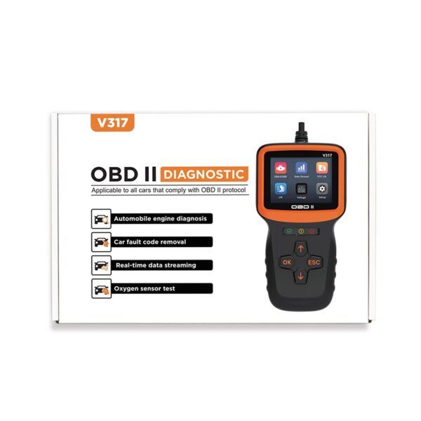 OBD2 Scanner Diagnostic Tool Scanner Code Reader OBD II/EOBD Vehicle Engine Car - Image 5