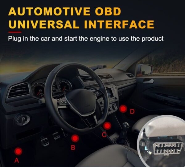 OBD2 Scanner - Engine Code Reader and Diagnostic Tool for Vehicles - Image 6