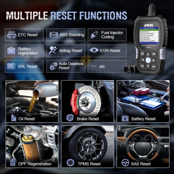 OBD2 Scanner Für Volvo OBD2 Scanner System Auto Code Reader Diagnose Scan Tool - Image 3