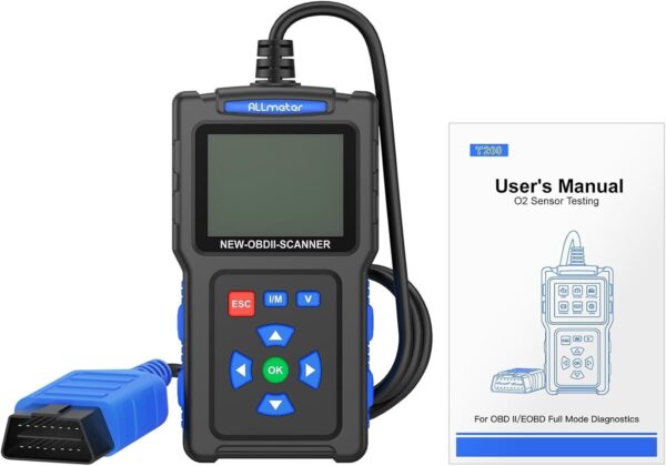 OBD2 Scanner OBDII Car Diagnostic Scanner 2.4'' Color Screen Supports 9 Protocol - Image 2