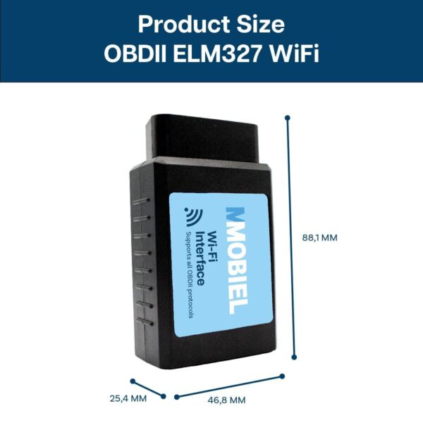 OBD2 Scanner WiFi - Car Scanner for iOS & Android Wireless OBD2 Reader V1.5 - Image 2